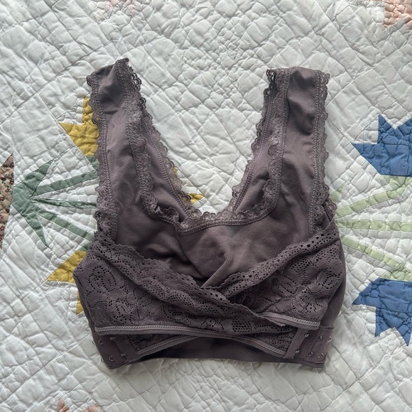 Dusty purple bralette - Picture 2 of 3